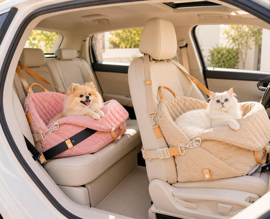 Luxury 3-in-1 Pet Carrier, Car Seat & Travel Bed
