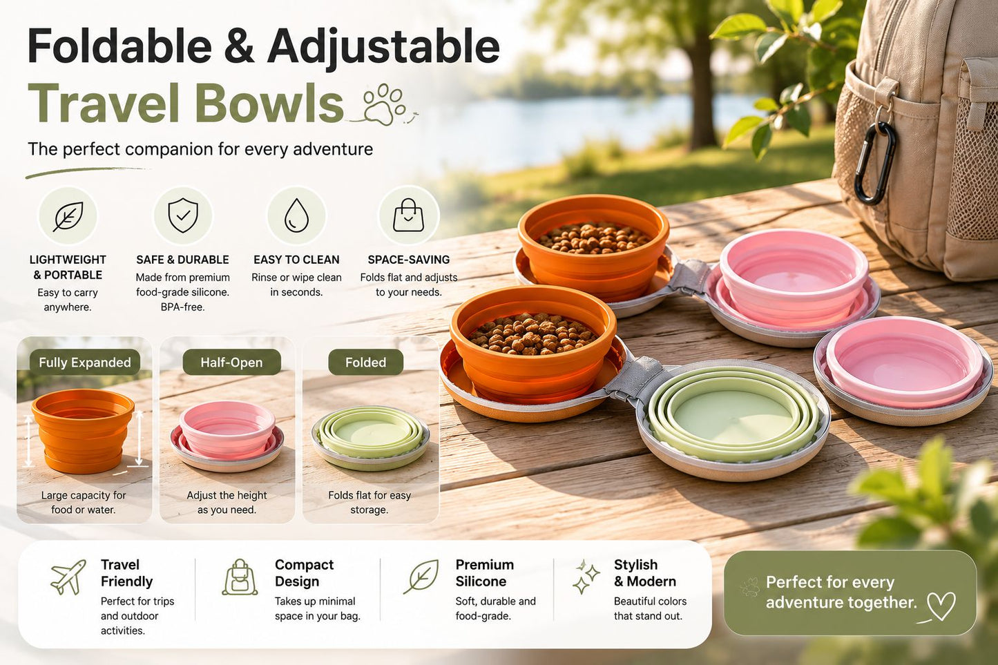 Portable Pet Bowl