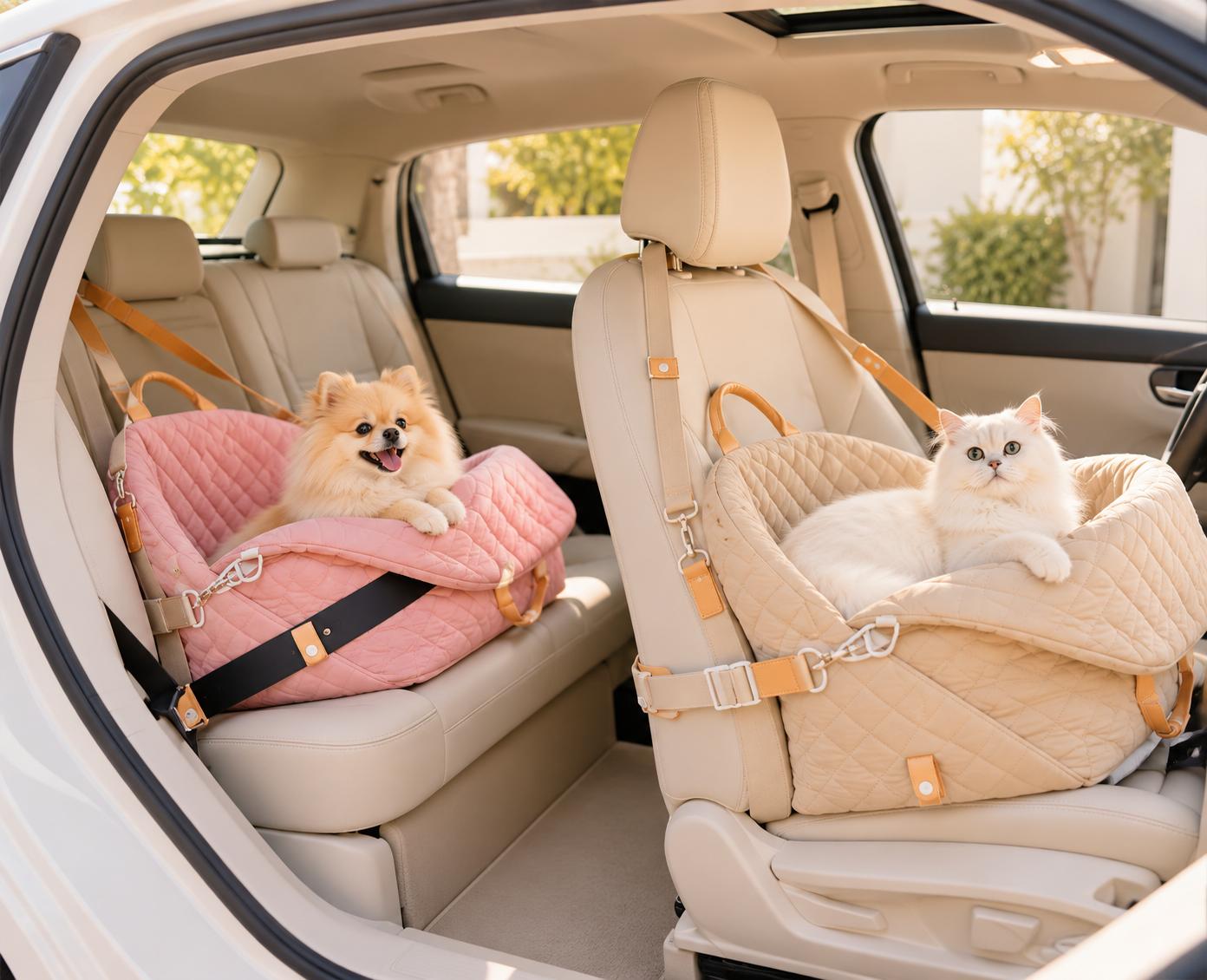 Luxury 3-in-1 Pet Carrier, Car Seat & Travel Bed
