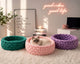 🐾 Handwoven Pet Bed – Comfort & Style for Your Best Friend