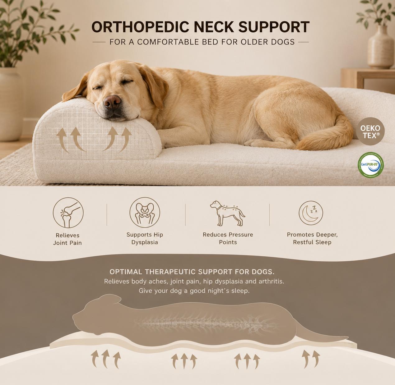 Premium Orthopedic Dog/Cat Sofa Bed