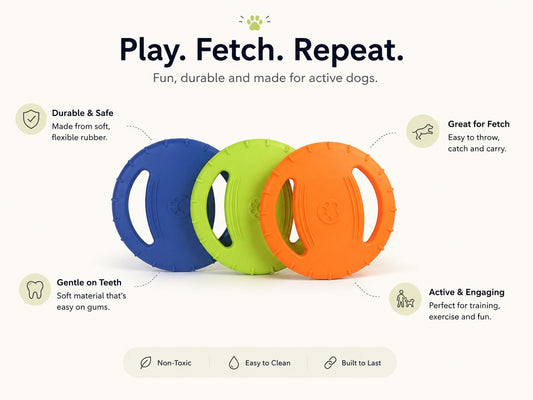 Soft Flying Disc For Dogs