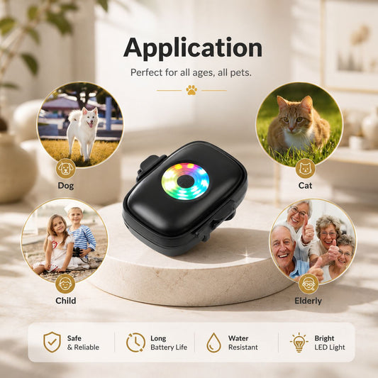 Smart GPS Tracker for Dogs & Cats